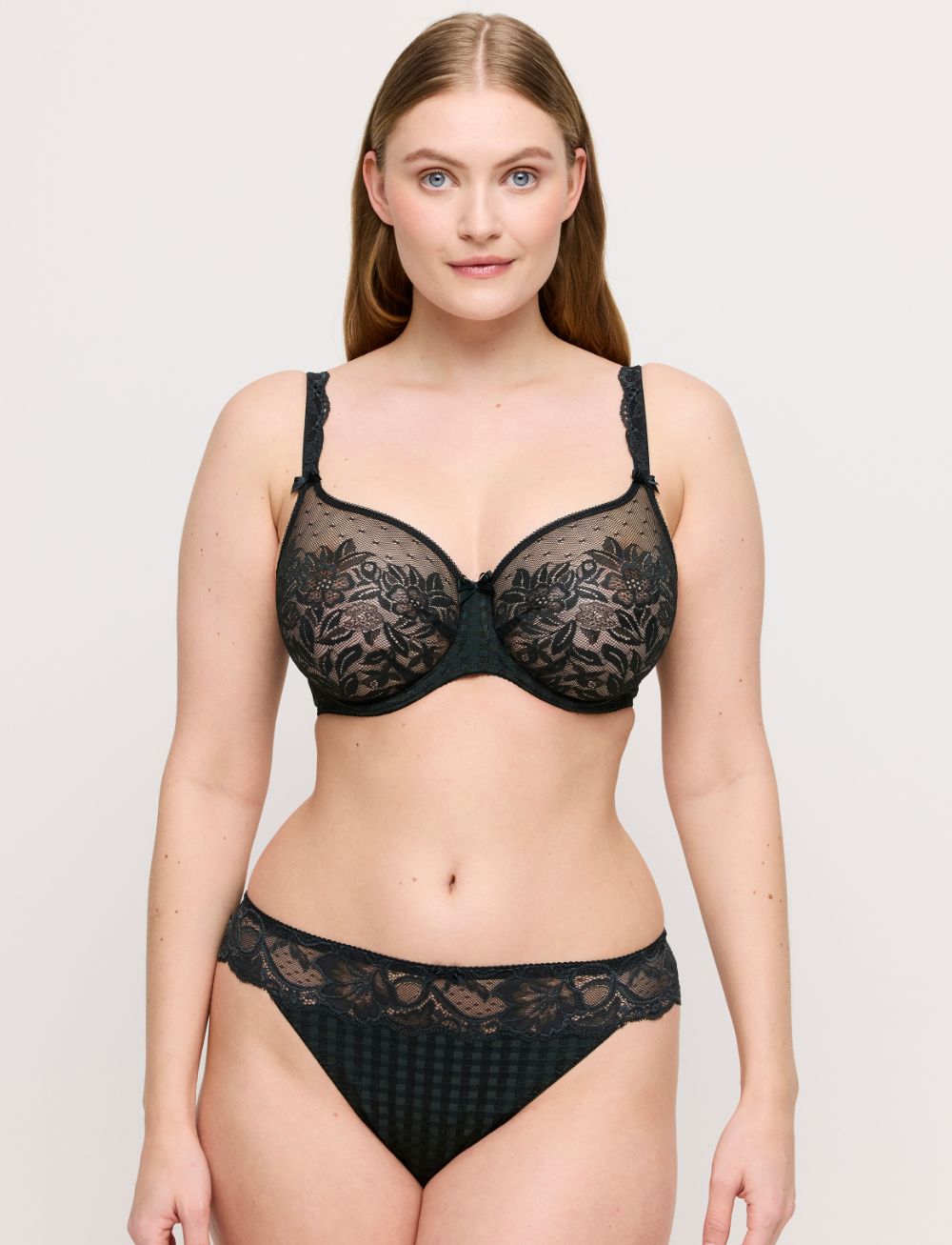 Primadonna Madison Non Padded Full Cup Seamless Bra Deep Forest
