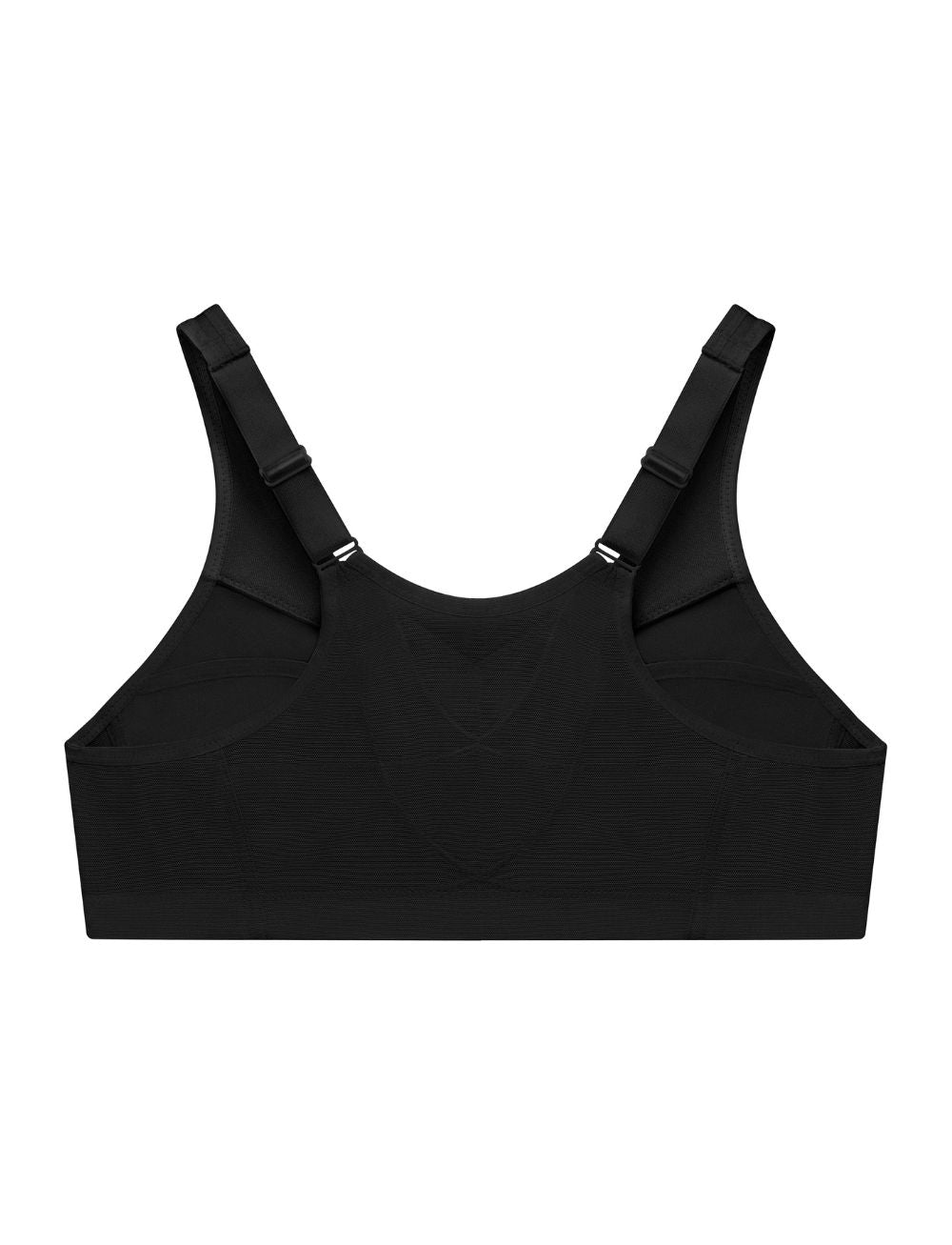 Glamorise MagicLift Front-Closure Posture Back Bra Black