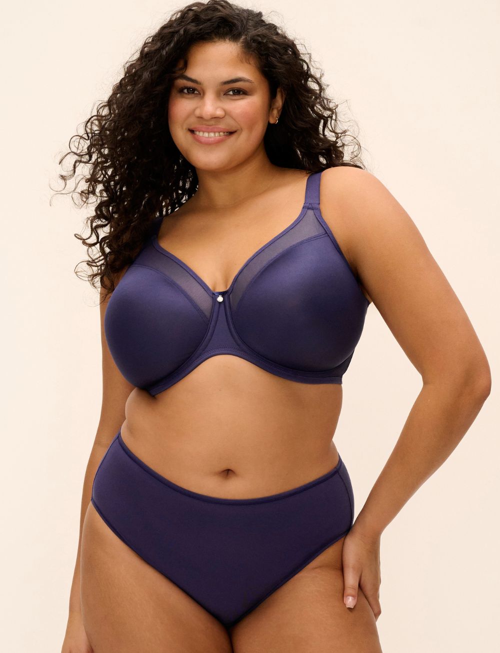 Elomi Smooth Moulded T-Shirt Bra Midnight