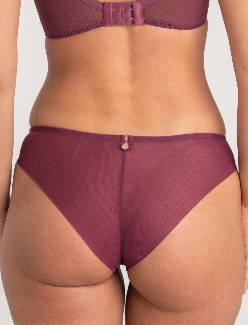 Samanta Perla Brazilian Brief Heather