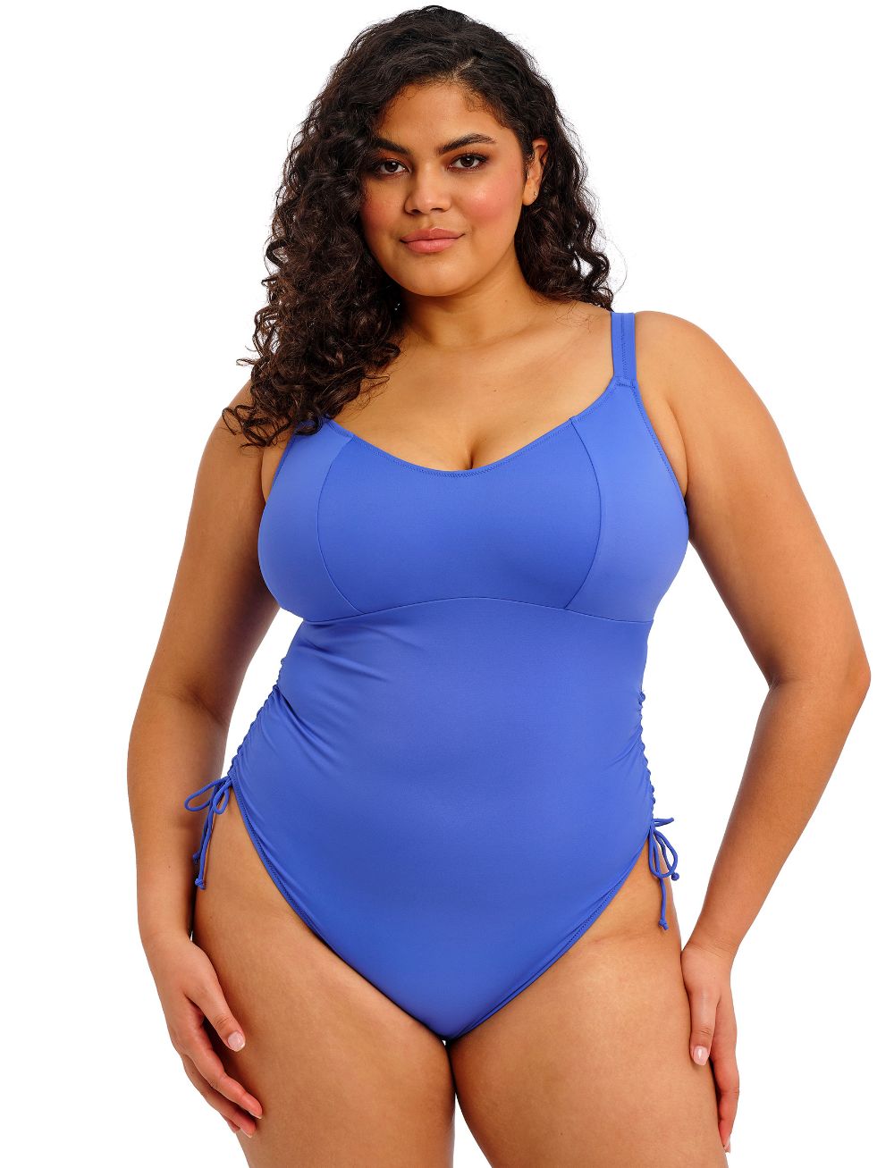 Elomi Plain Sailing Non Wired Swimsuit Azure