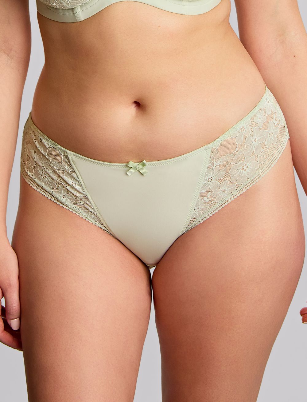 Panache Celeste Brazilian Brief Pistachio