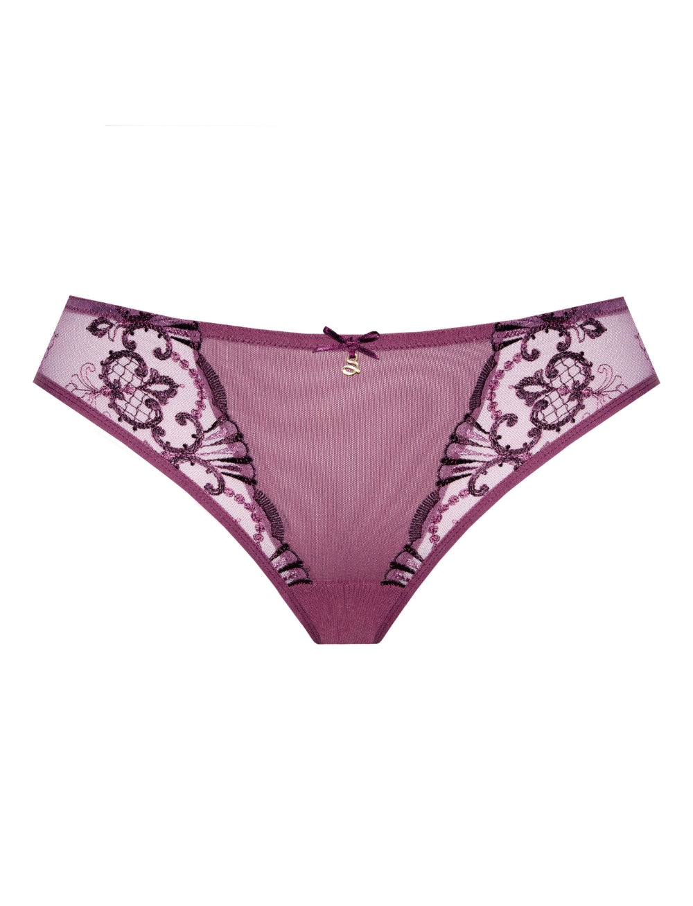 Samanta Perla Brazilian Brief Heather