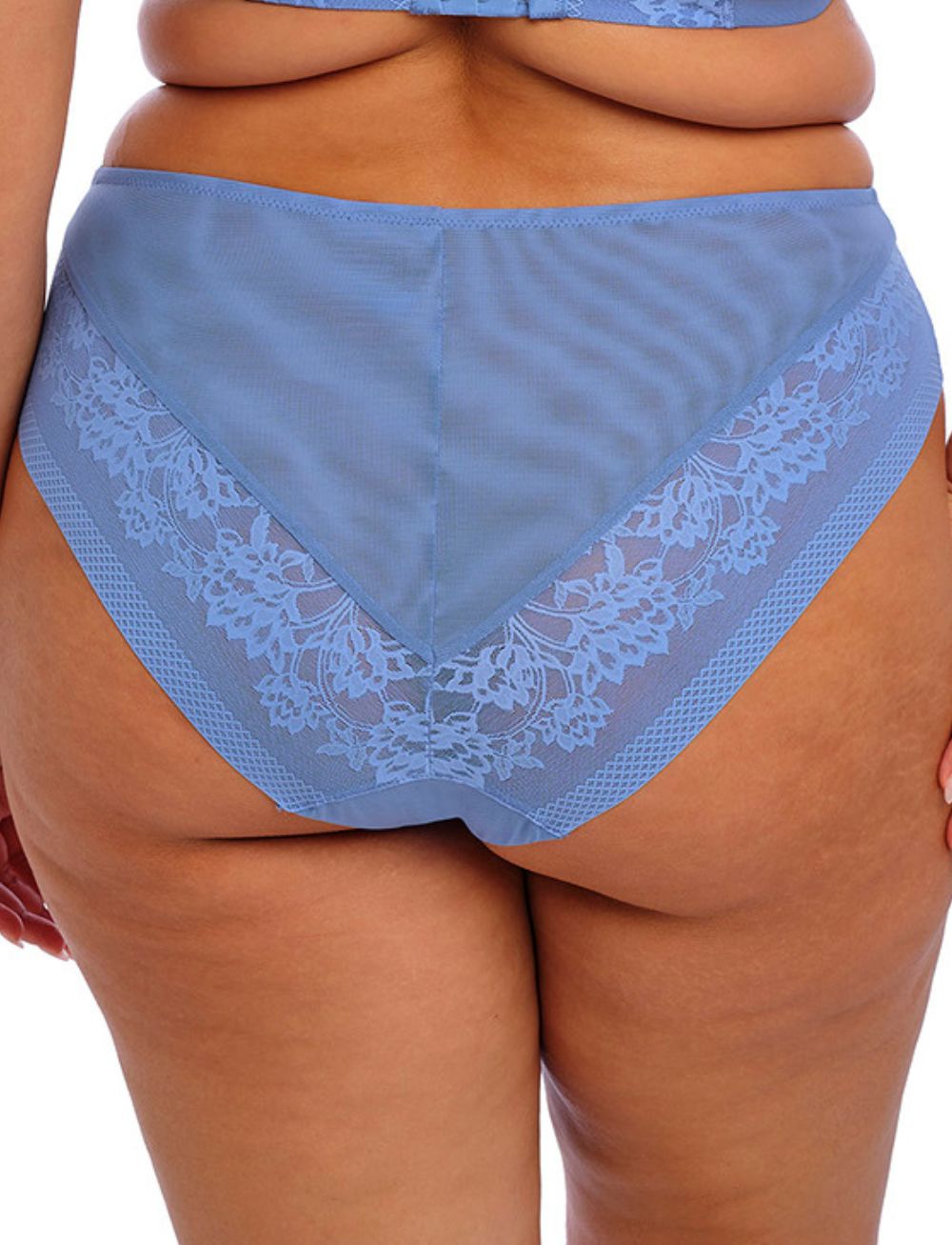Elomi Nerina High Leg Brief Cornflower