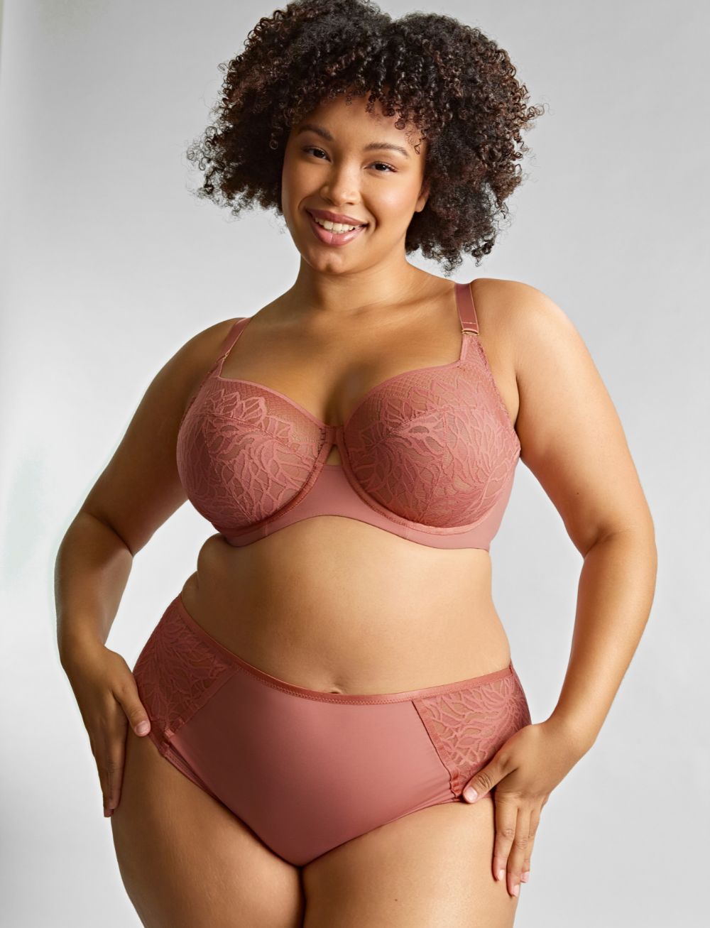 Sculptresse Sophia Full Cup Bra Sienna Rose