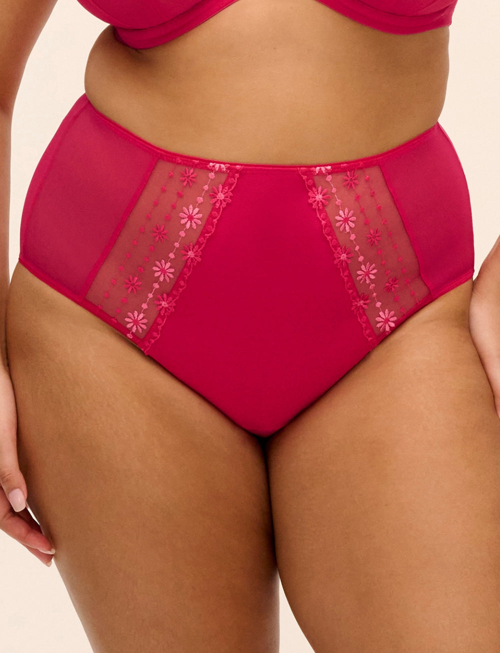 Elomi Matilda Full Brief Hot Pink