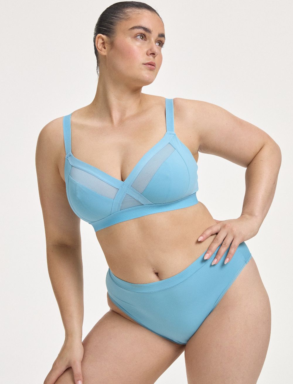 Nala Support Wirefree Bralette Mum Jeans