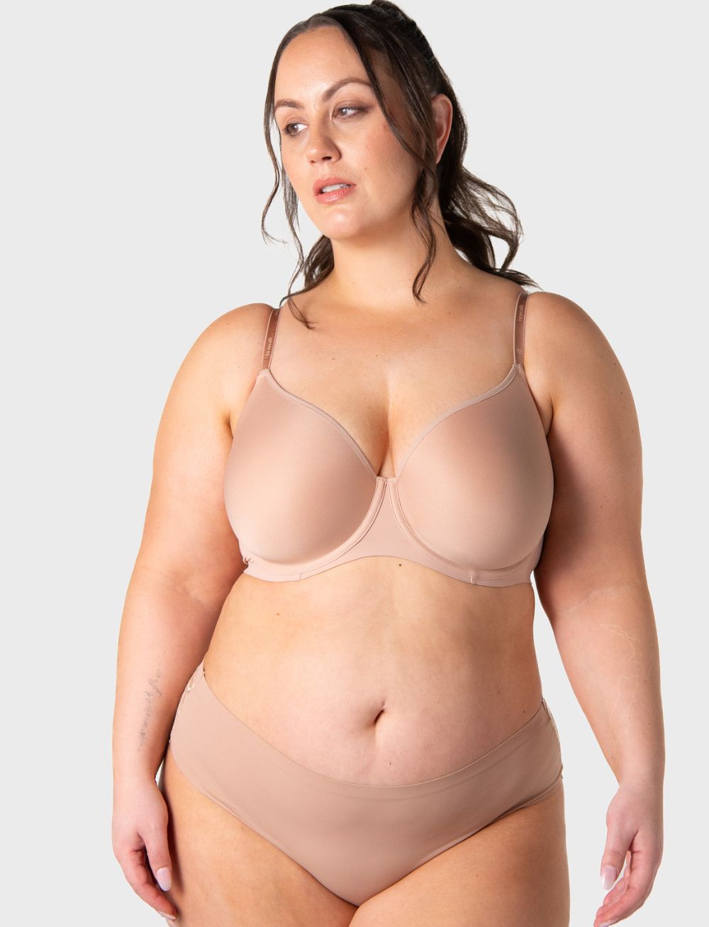 Hotmilk Evolve Effortless T-Shirt Bra Cashmere