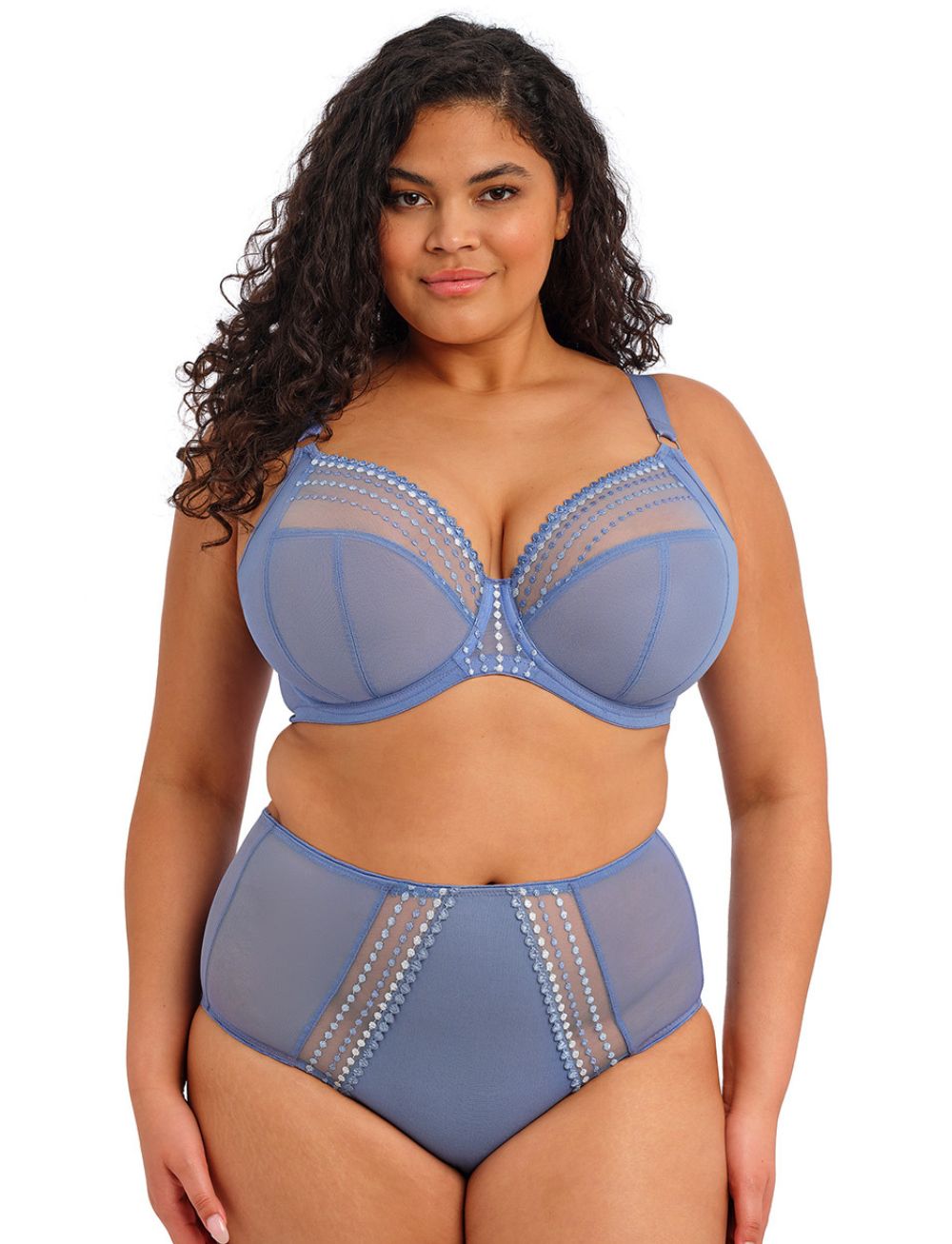 Elomi Matilda UW Plunge Bra Lunar Blue