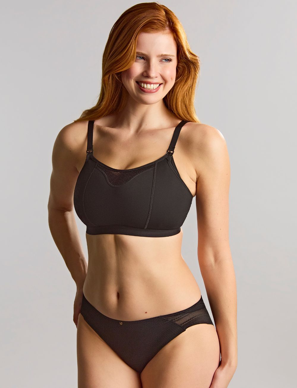 Panache Katherine Nursing Bra Black