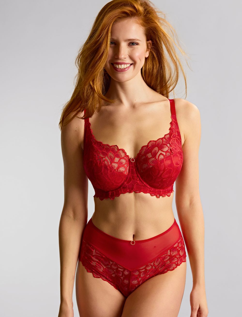 Panache Allure Full Cup Bra True Red