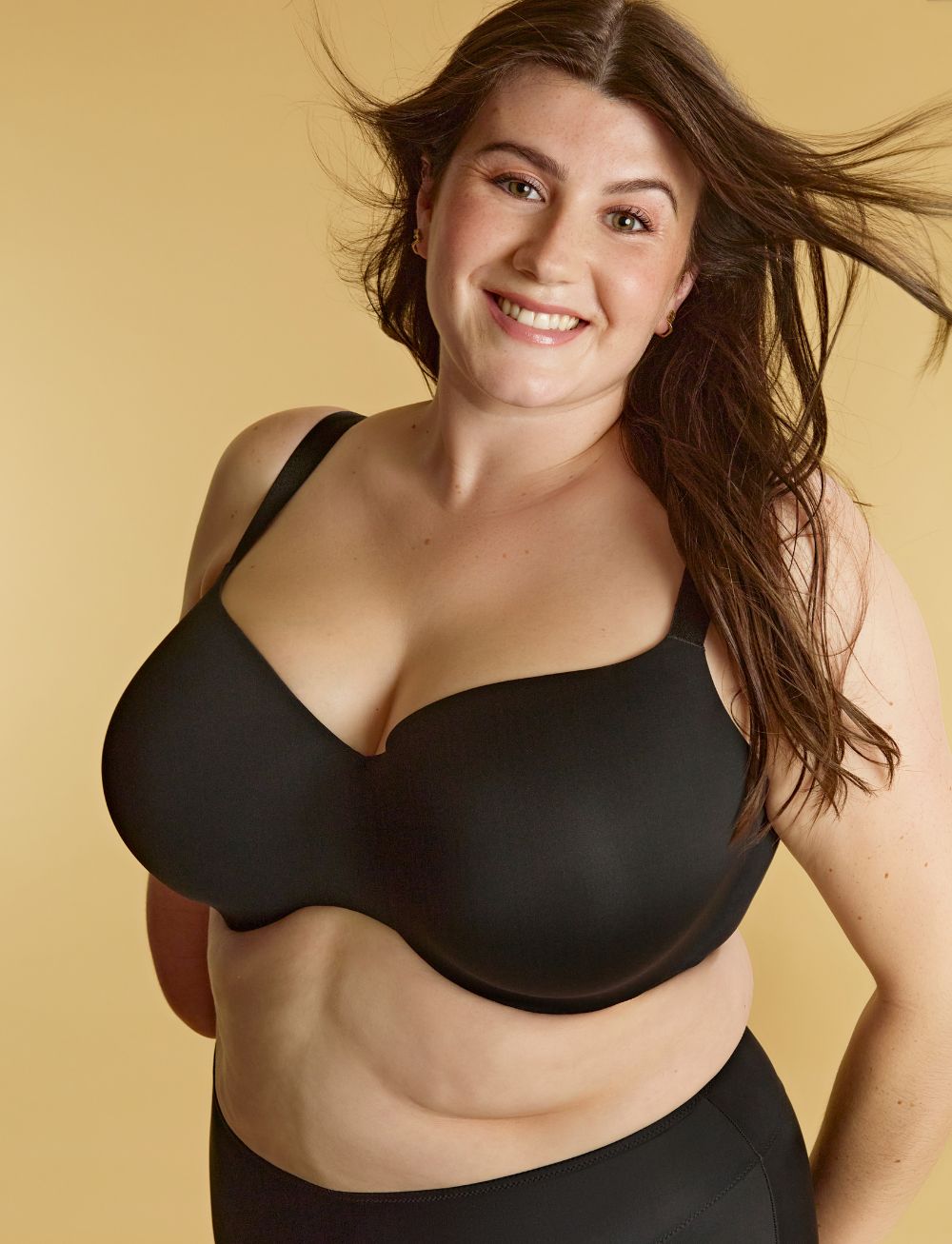 Panache 365 Moulded T-Shirt Bra Black