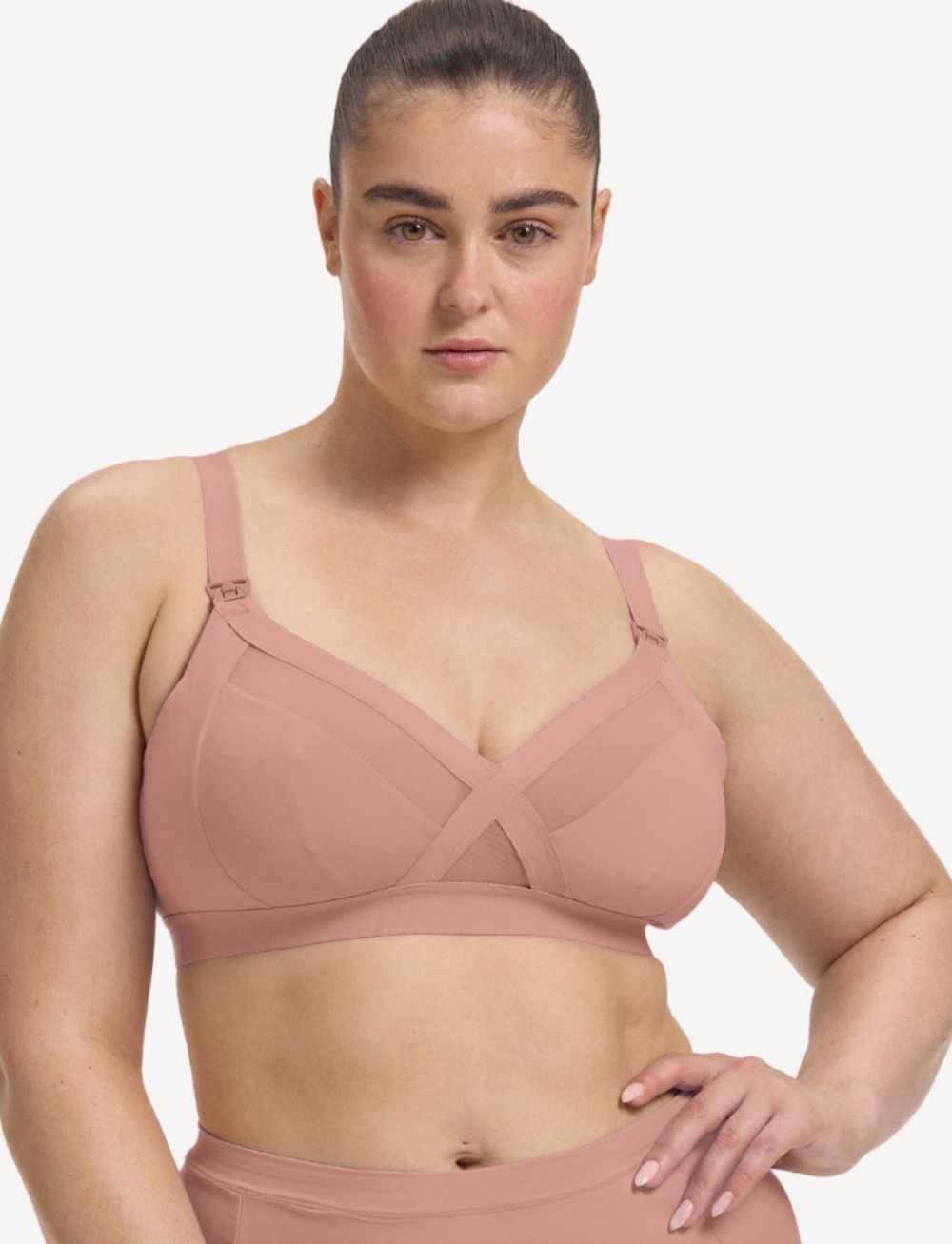 Nala Maternity Support Wirefree Bralette Desert Dust