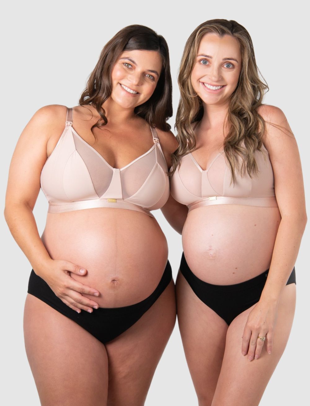 Hotmilk Flawless Full Cup Plunge Nursing Bra Cashmere