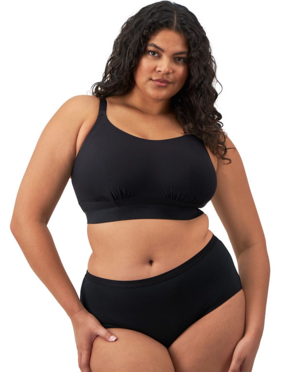 Elomi Downtime Non Wired Bralette Black