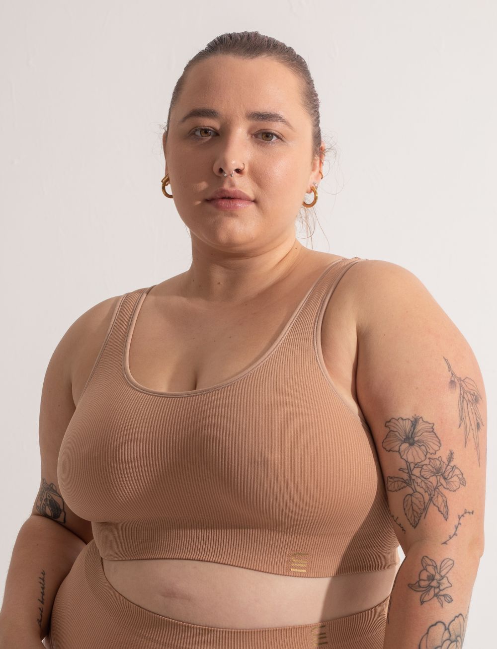 Underwear for Humanity Recycled Bra Crop D+ Nude 3