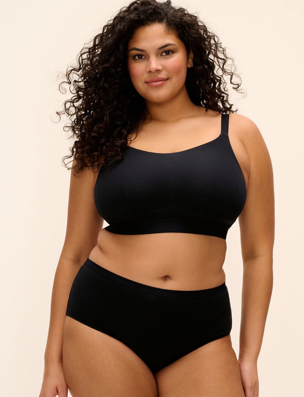 Elomi Downtime Non Wired Bralette Black