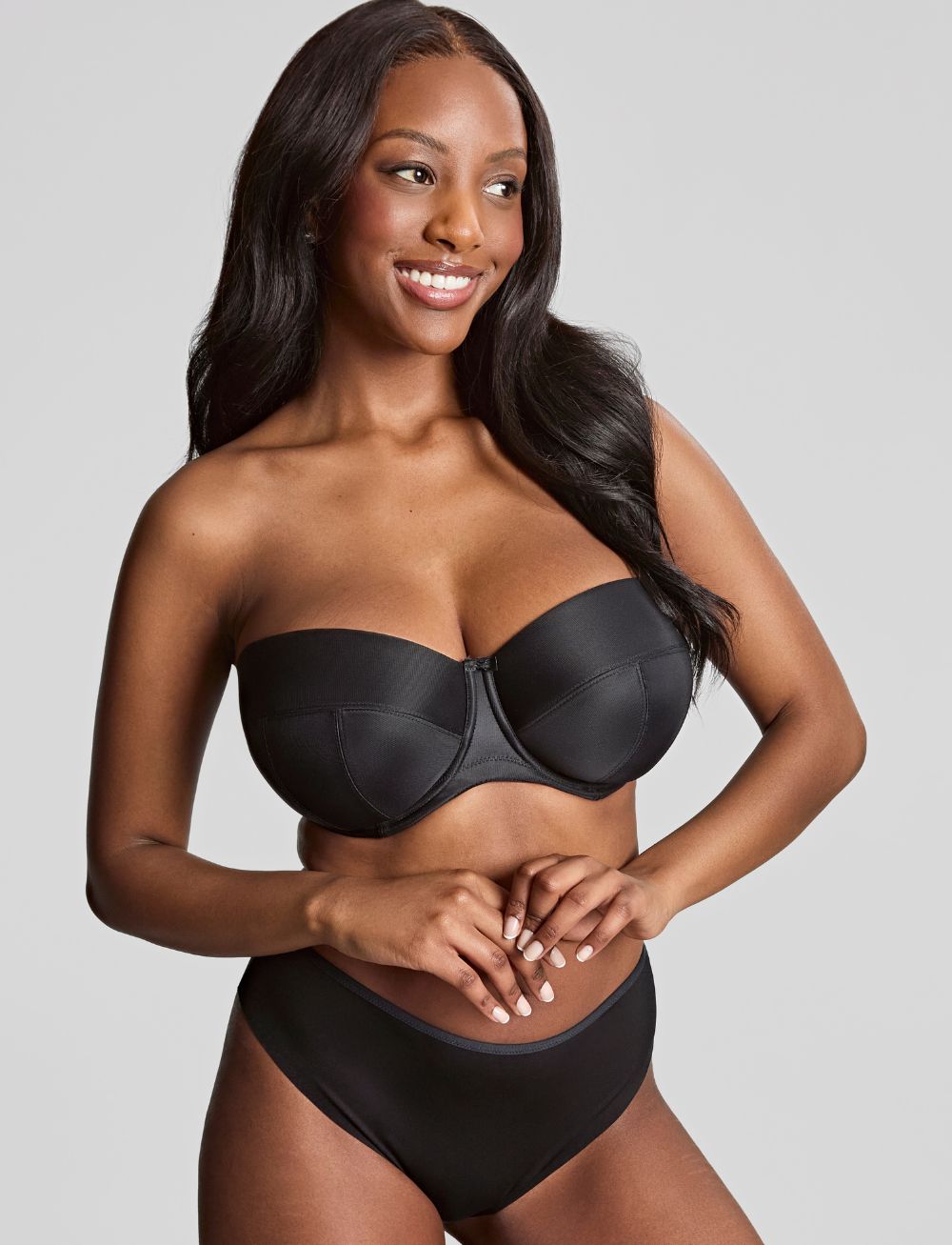 Panache Alice Strapless Bra Black