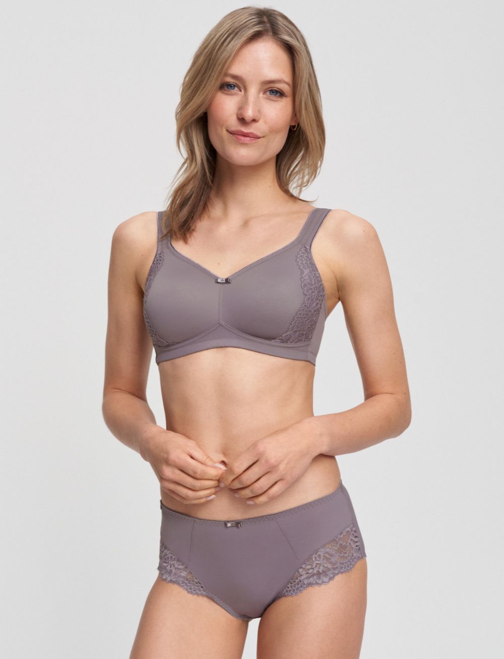 Susa London Wirefree Bra Frosty Lavender