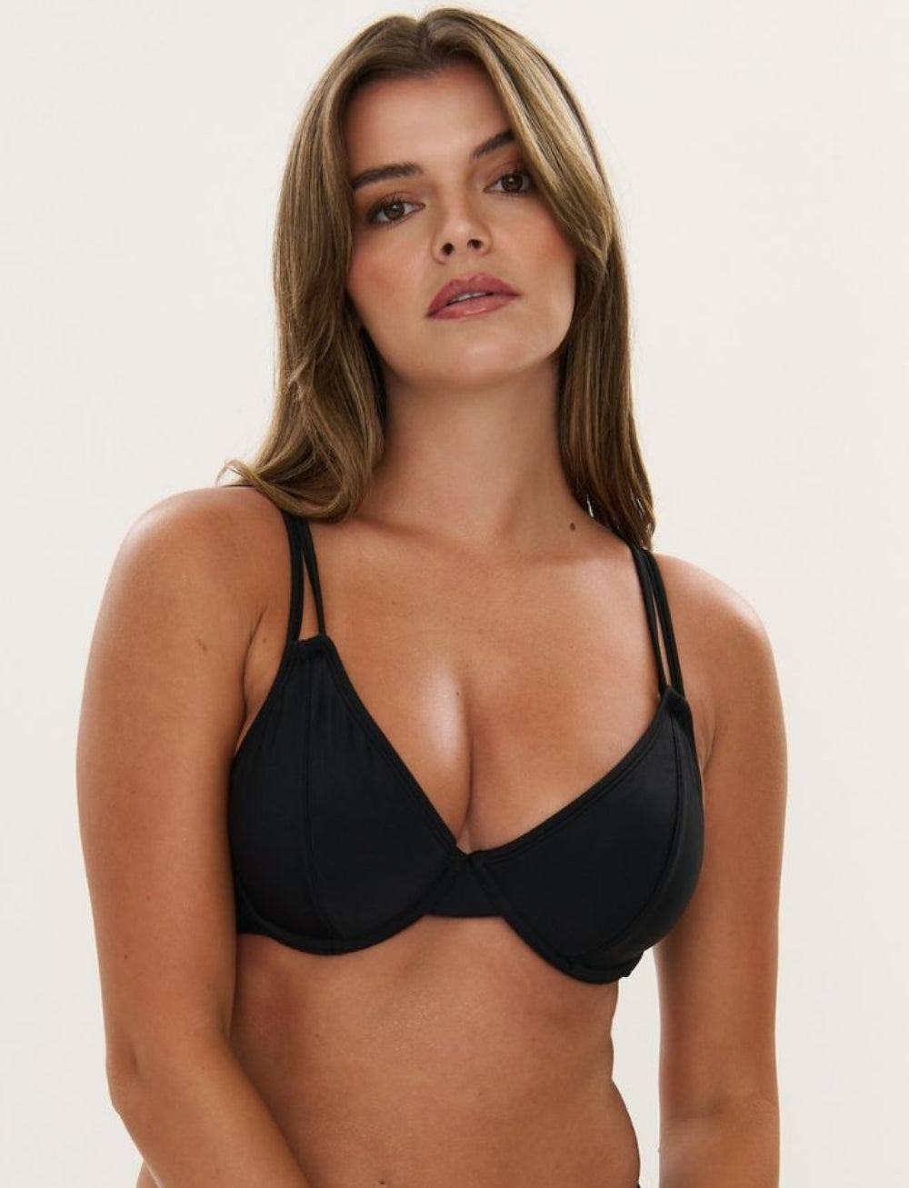 RAQ Multi-Way Bikini Top Black