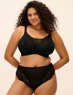 Elomi Tiernie Non Wired Bralette Black