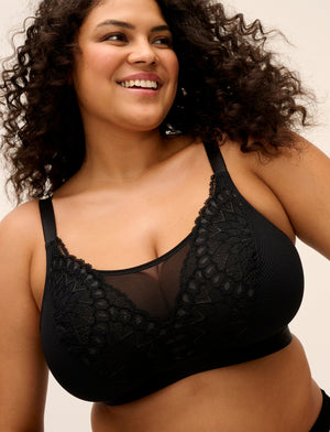 Elomi Tiernie Non Wired Bralette Black