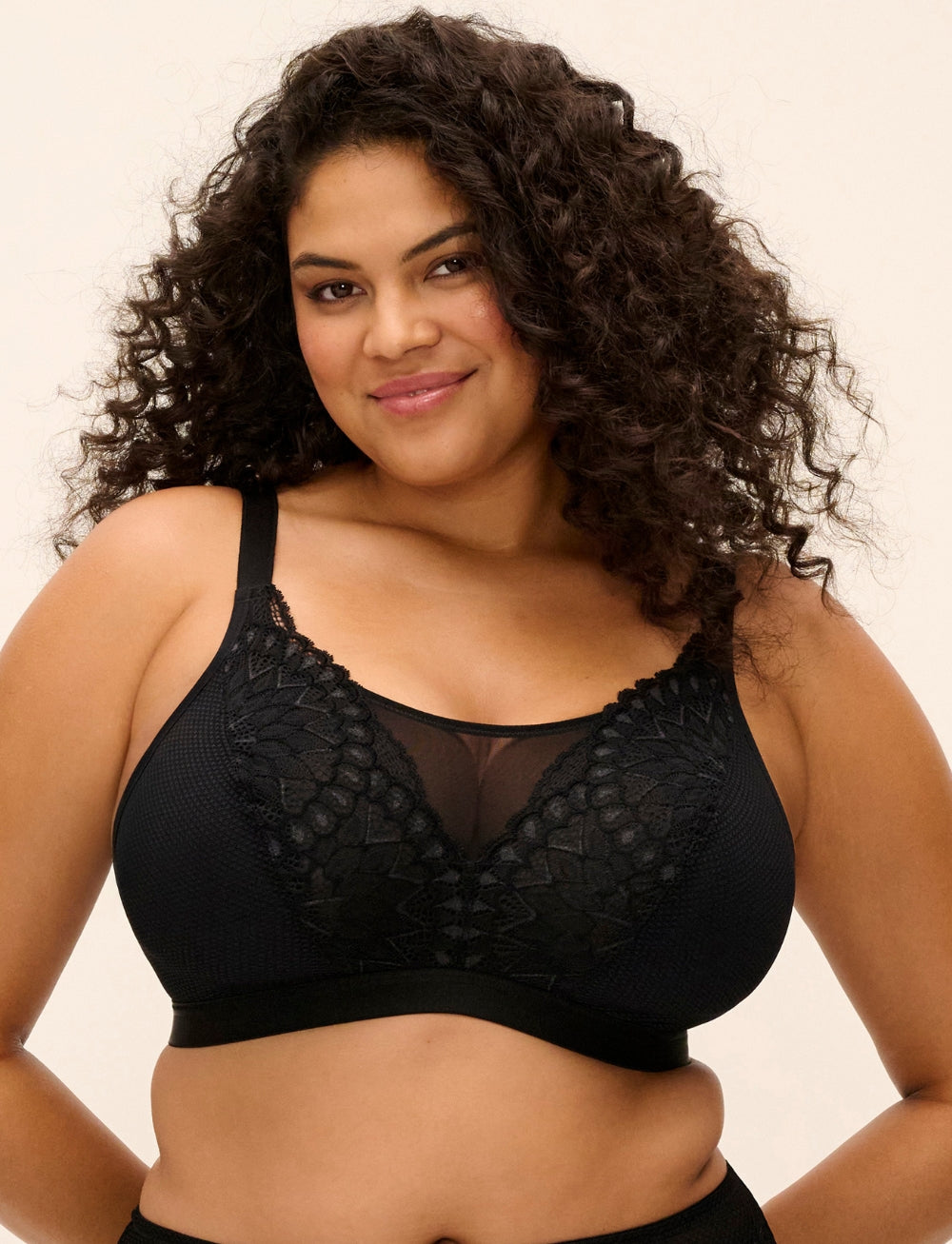 Elomi Tiernie Non Wired Bralette Black