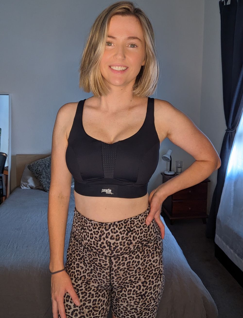 Panache Endurance Non Padded Sports Bra Black