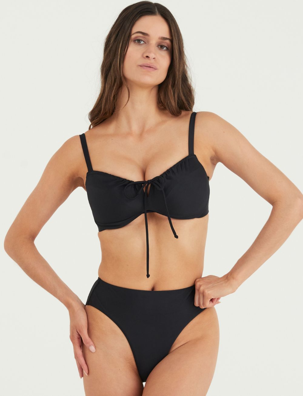Marvell Lane Dolly Bikini Top Black
