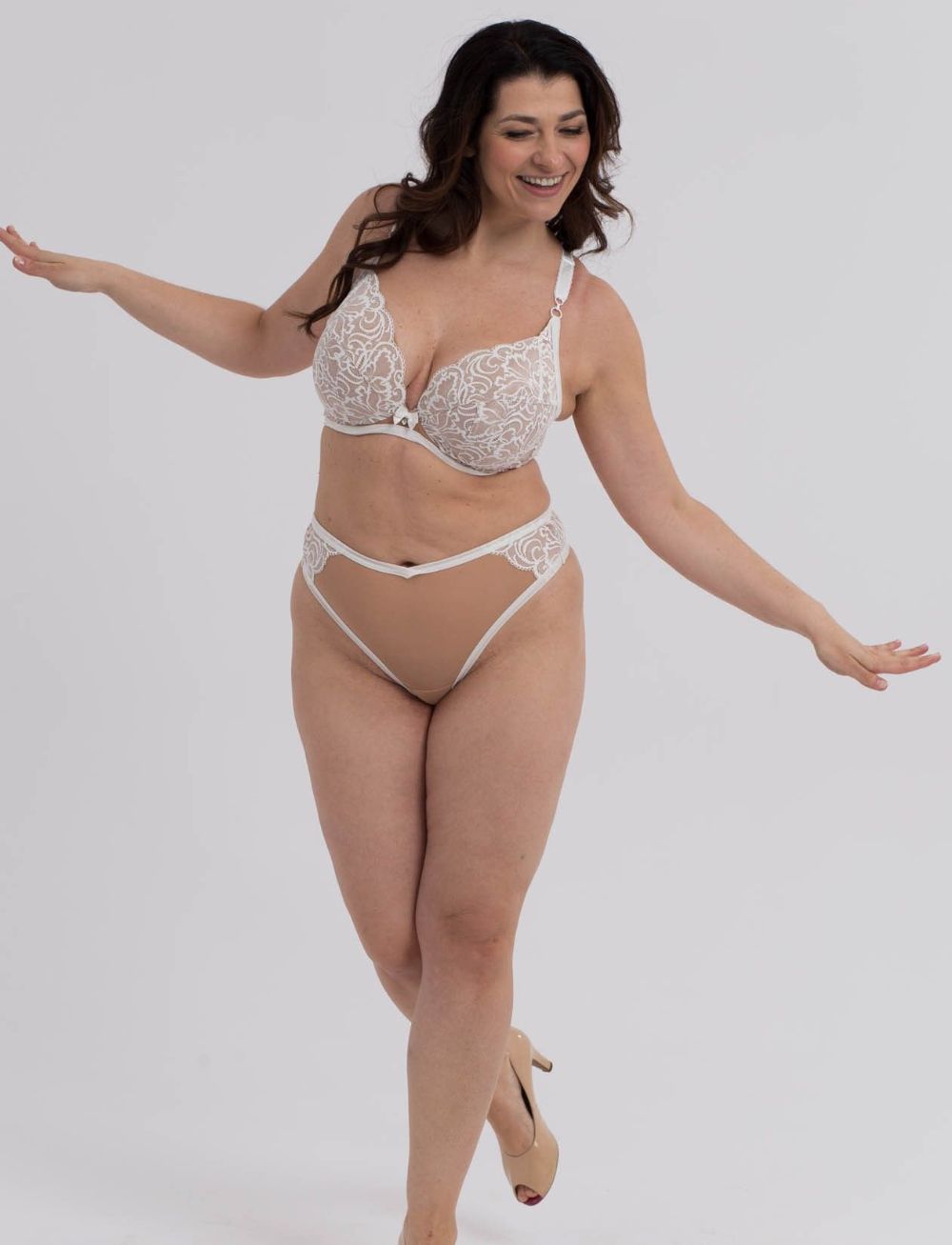 Ewa Michalak Antonina Brazilian Brief Ivory