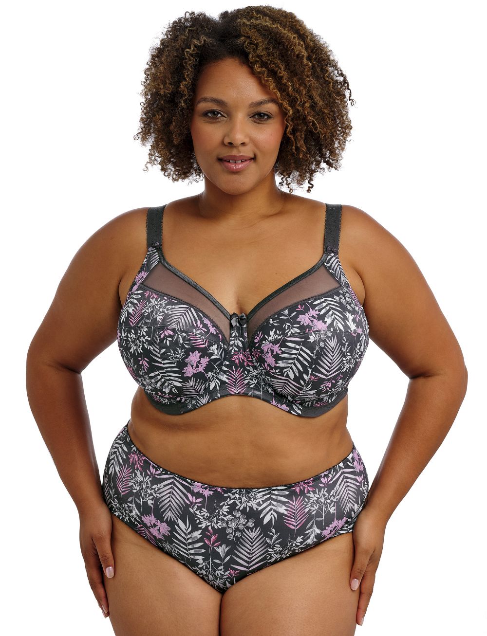 Goddess Kayla Full Cup Bra Charcoal