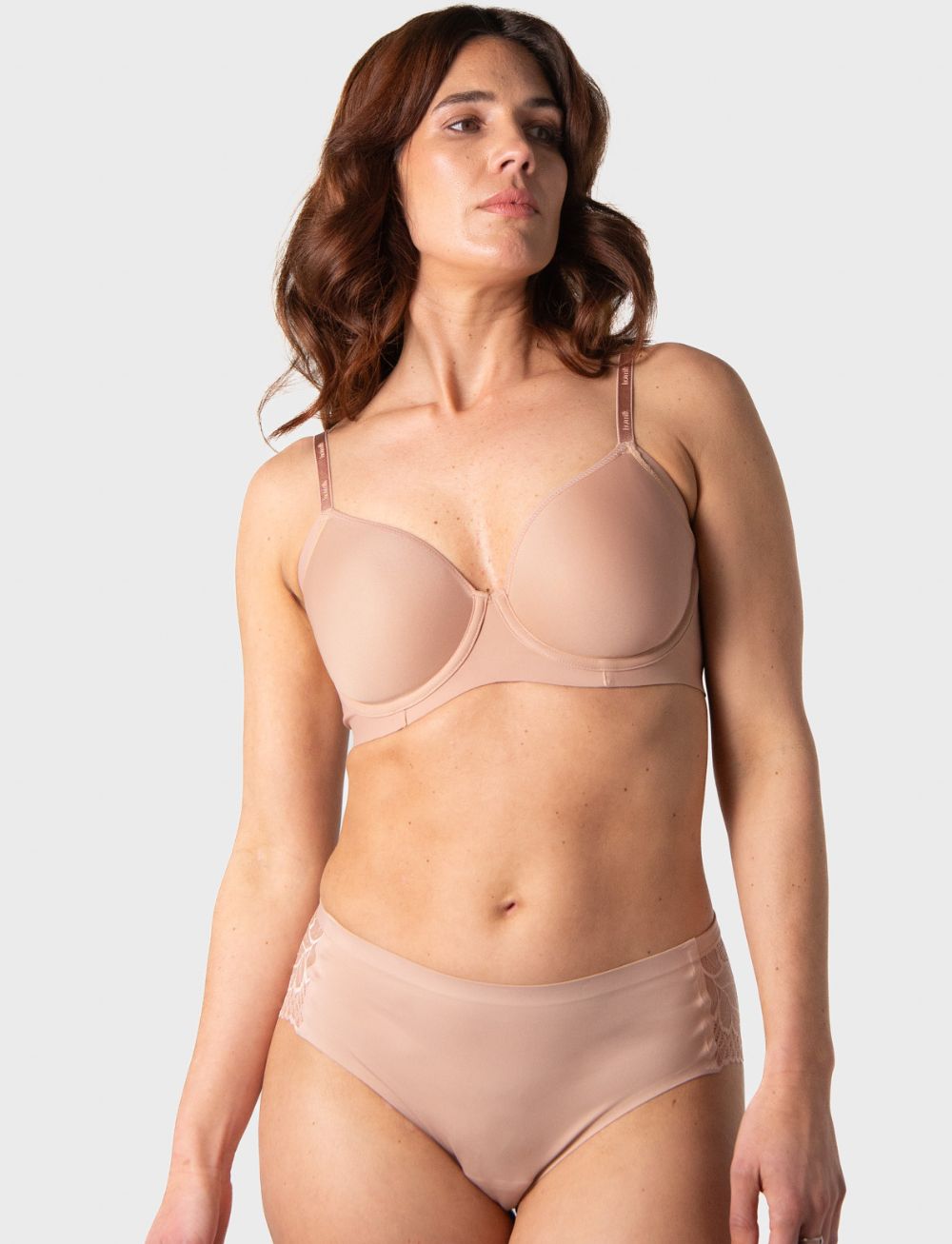 Hotmilk Evolve Effortless T-Shirt Bra Cashmere