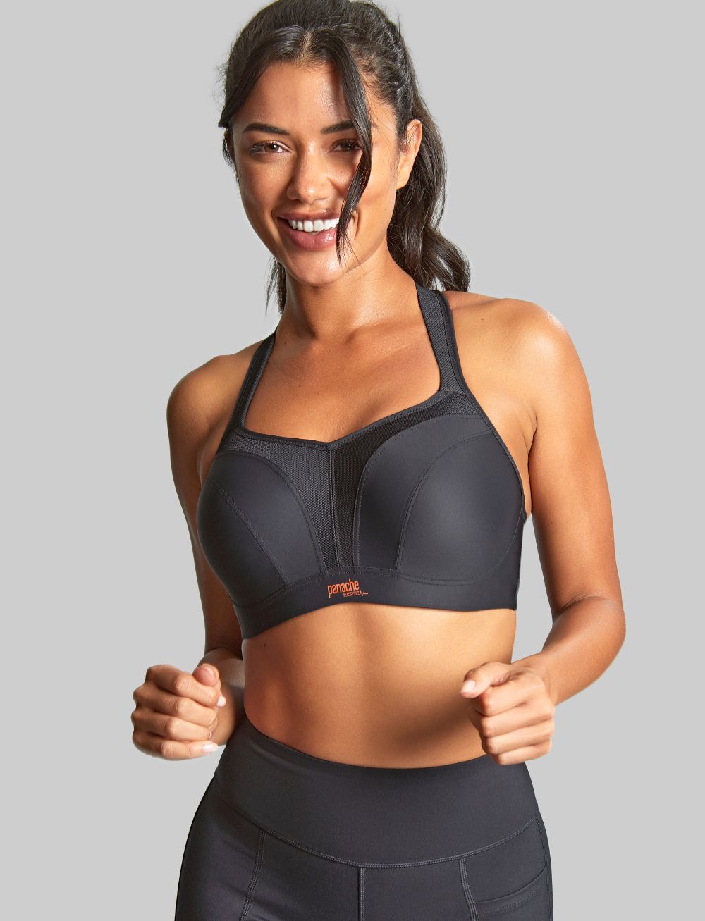 Panache Power Wired Sports Bra Black