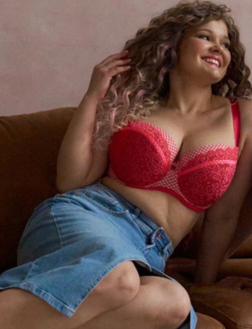 Ewa Michalak Kratkaceratka S Bra Coral