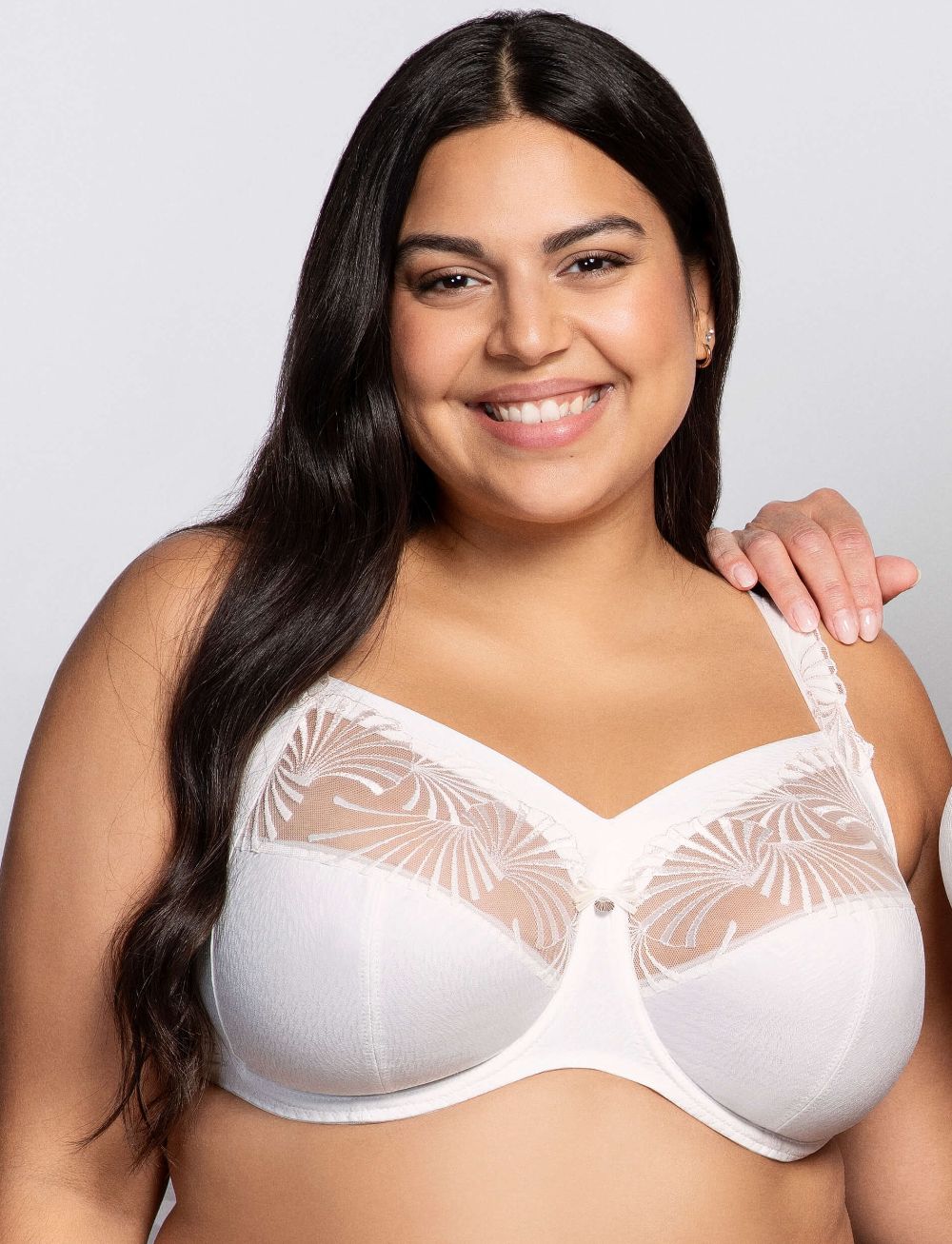 Ulla Emily Underwired Bra (AU H-K Cup) Ecru