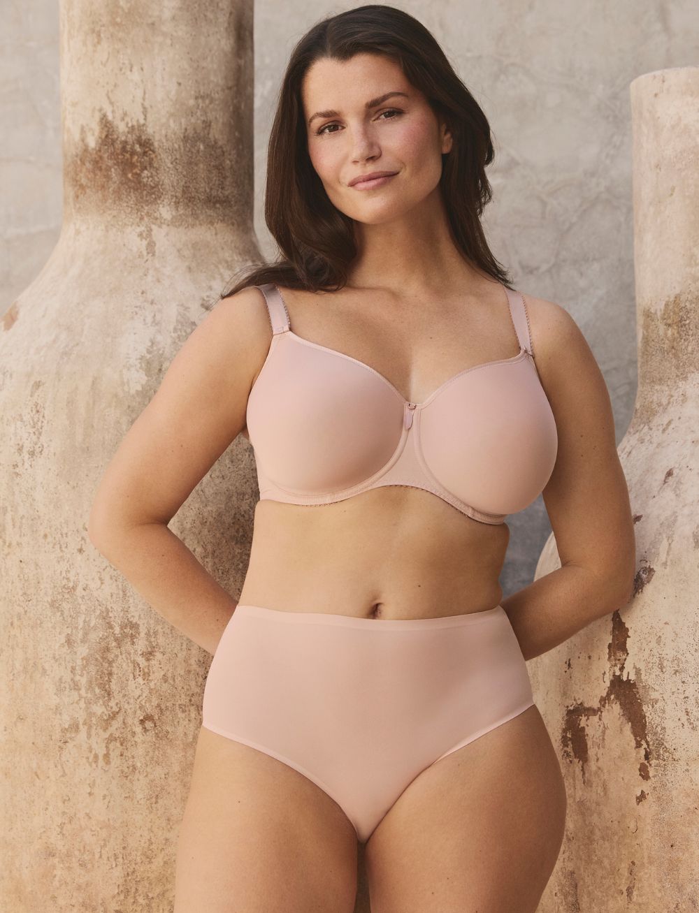 Fantasie Rebecca Essentials Moulded Spacer Bra Natural Beige