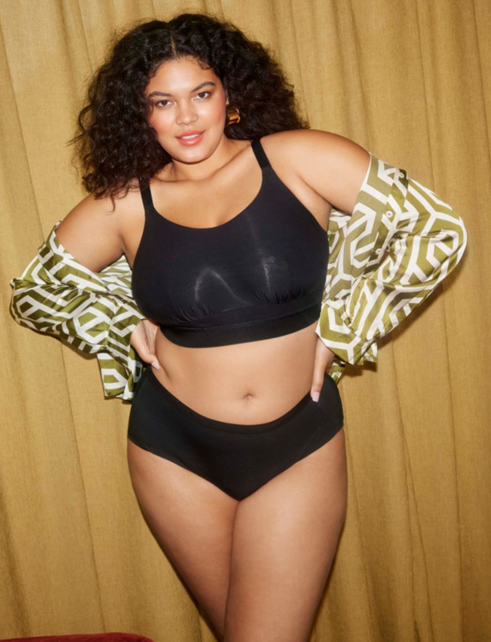 Elomi Downtime Non Wired Bralette Black