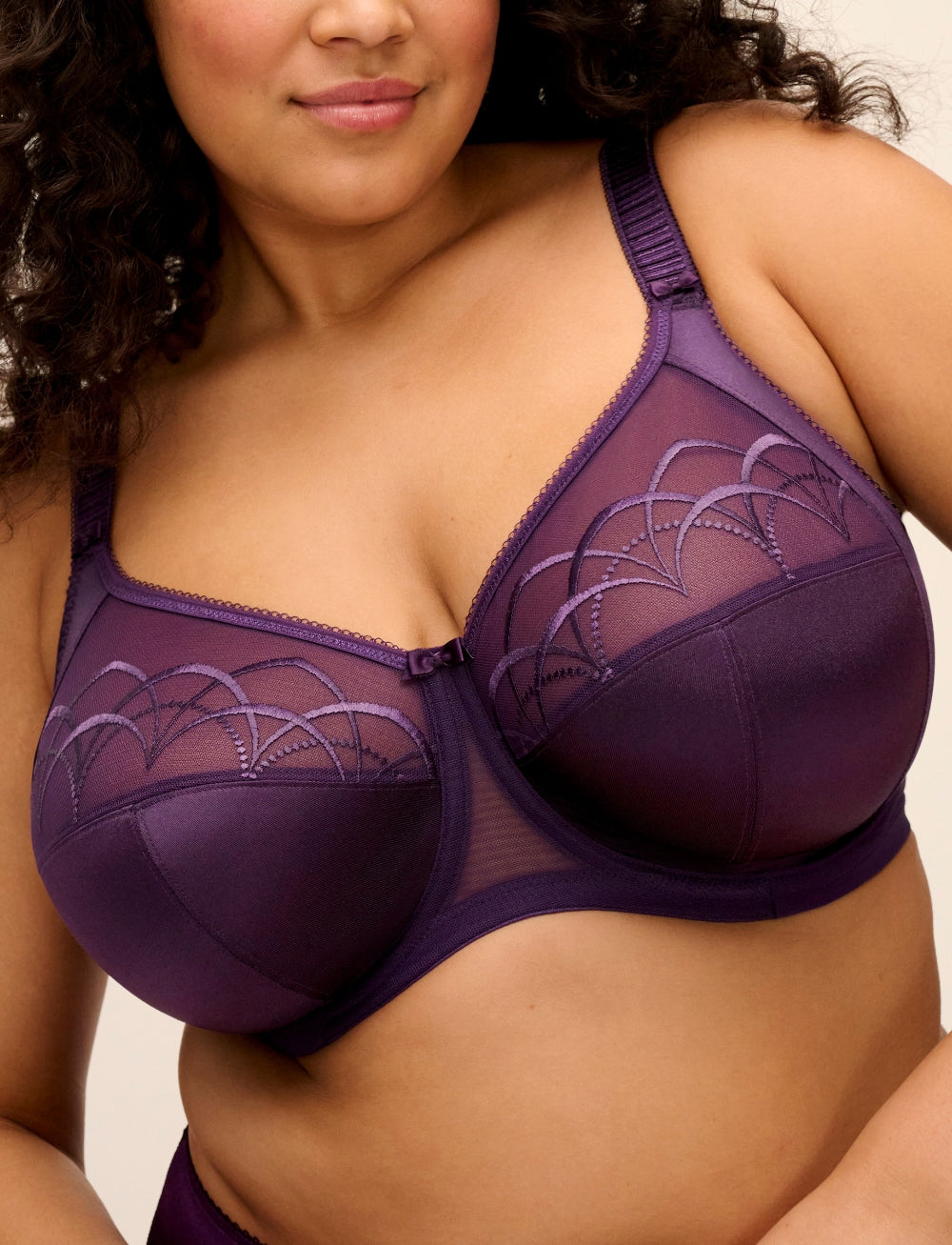 Elomi Cate Full Cup Bra Dark Violet