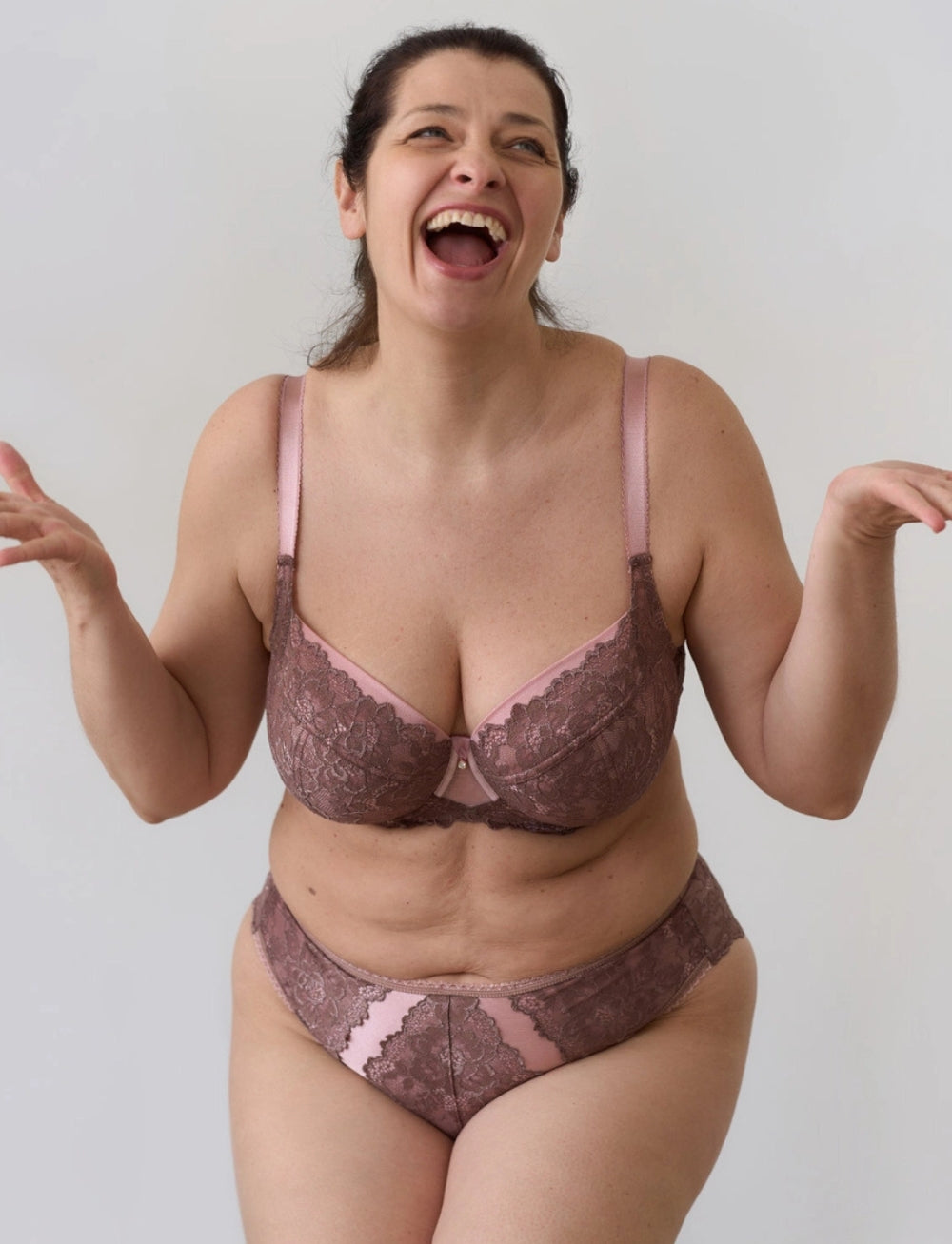 Ewa Michalak Tusia BM Bra Mocha/Pink