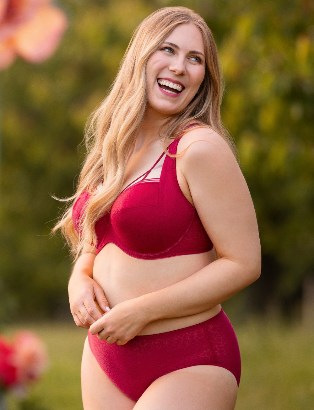 Ulla Romy Bra Cranberry