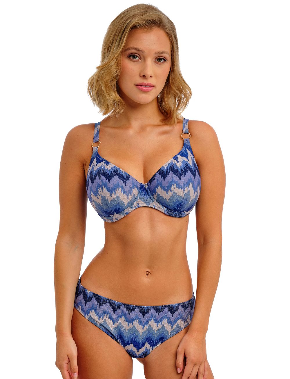 Freya Arizona Wave UW Plunge Bikini Top Coastline