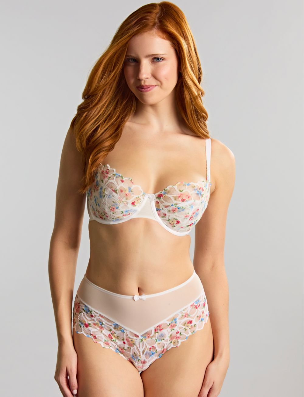 Panache Allure Demi Balcony Bra Bloom