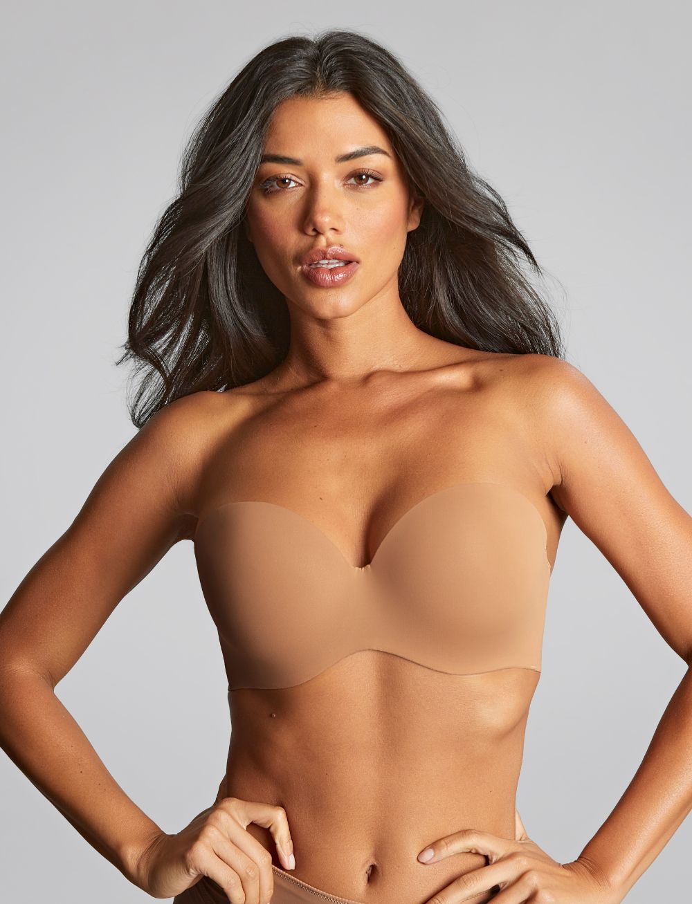 Panache 365 Moulded Strapless Bra Honey