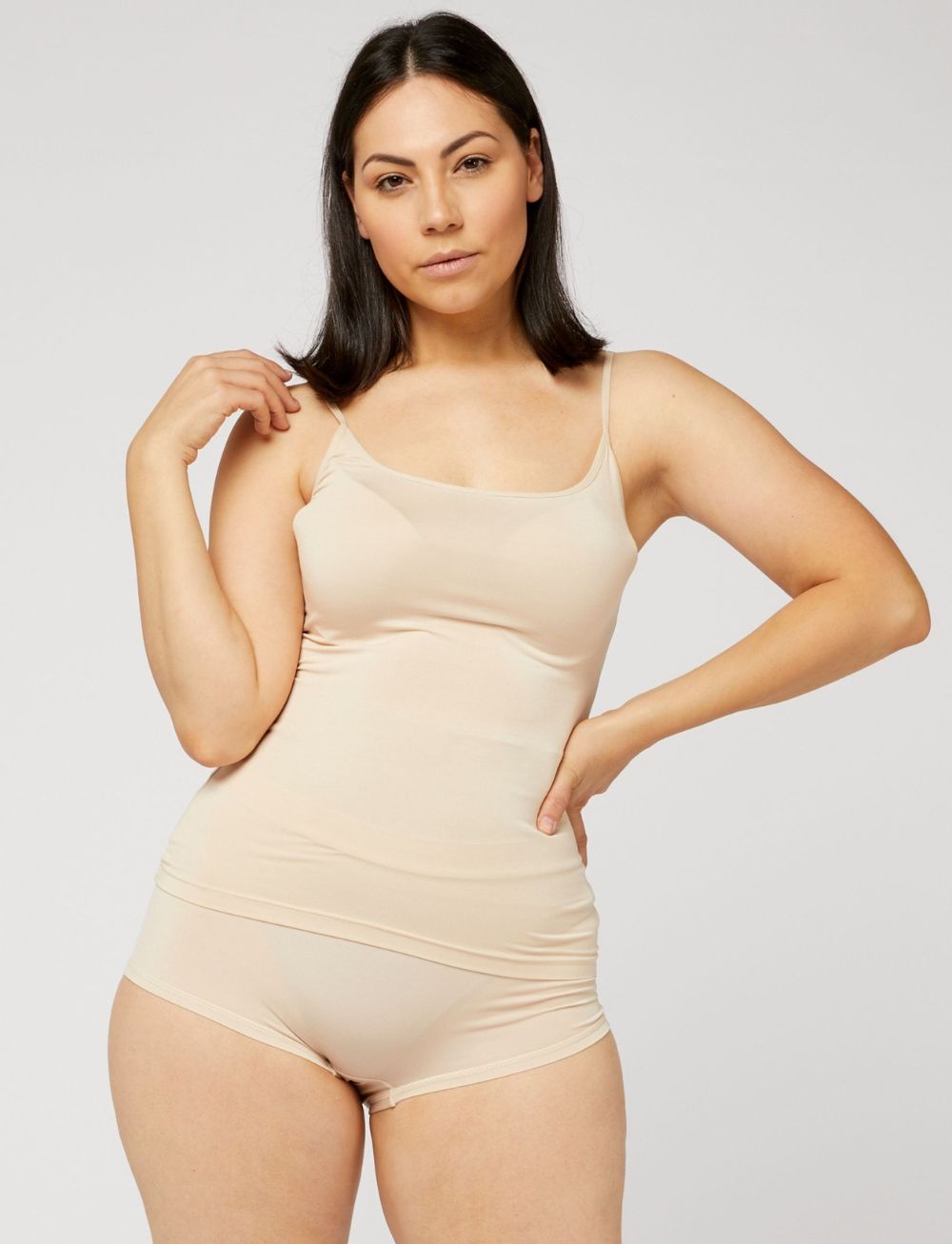 Tani String Singlet Nude