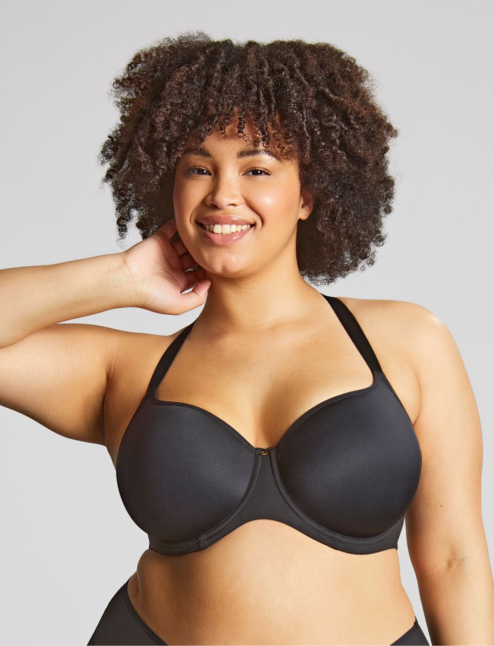 Sculptresse Elegance Moulded Spacer T-Shirt Bra Noir