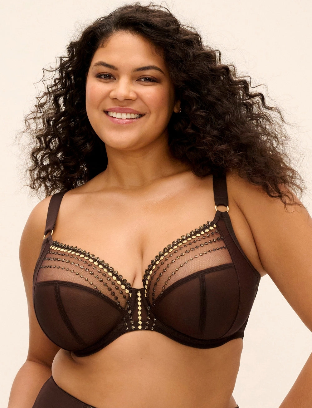 Elomi Matilda UW Plunge Bra Gold Rush