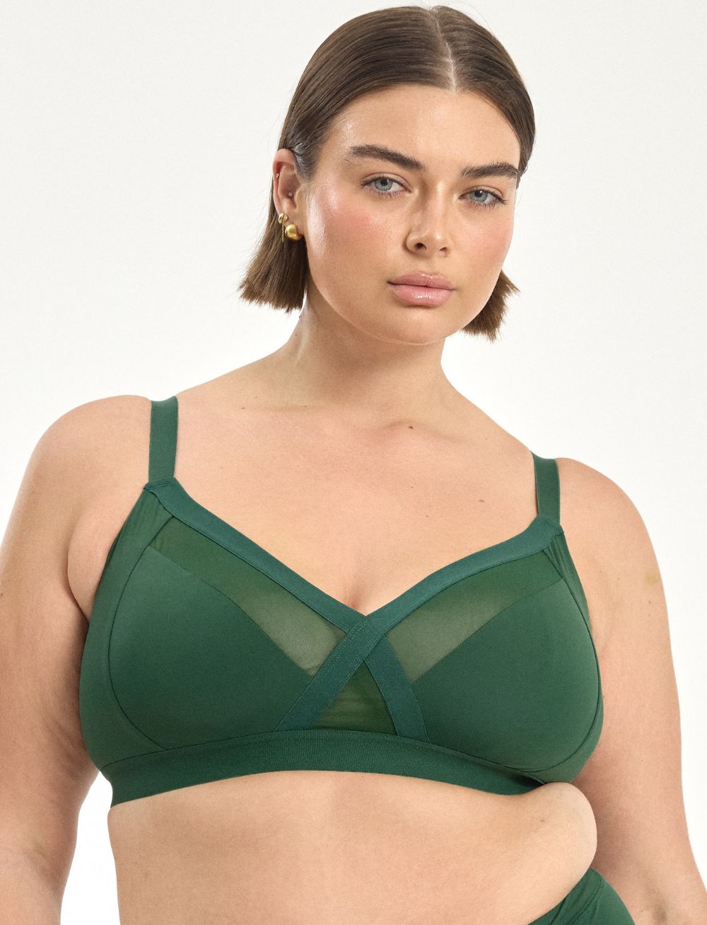 Nala Support Wirefree Bralette Poison Ivy