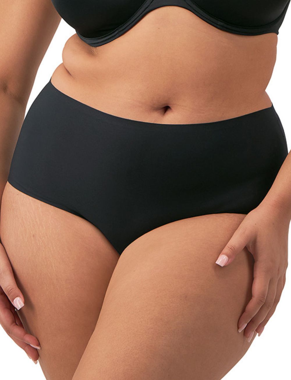 Fantasie Smoothease Invisible Stretch Curve Brief Black