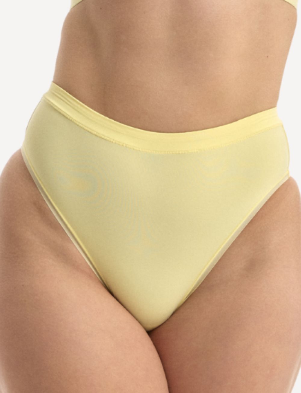 Nala Bio High Waist High Leg Brief Banana Split