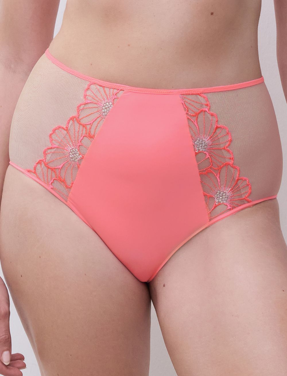 Chantelle Pulp Lush High Waist Full Brief Bubblegum